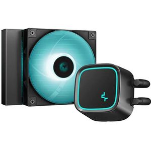 DeepCool LE300 Marrs Processor Alles-in-één vloeistofkoeler 12 cm Zwart 1 stuk(s)