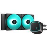 DeepCool LE500 Marrs Processor Alles-in-één vloeistofkoeler 12 cm Zwart 1 stuk(s)