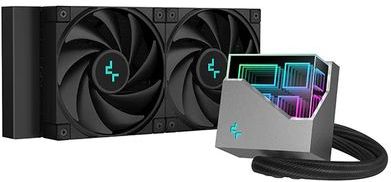 DeepCool LT520 240mm ARGB Water Cooler - 2x FK120 120mm PWM - Intel/AMD Sockets