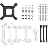 DeepCool LS720 SE WH Processor Alles-in-één vloeistofkoeler 12 cm Wit 1 stuk(s)
