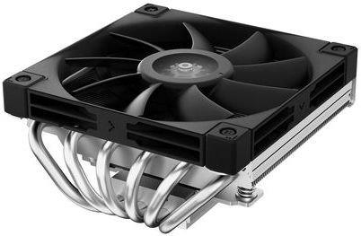 DeepCool AN600 Processor Luchtkoeler 12 cm Aluminium, Zwart 1 stuk(s)