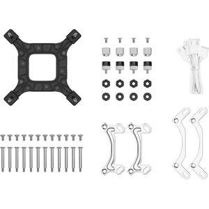 DeepCool LE720 WH Processor Alles-in-één vloeistofkoeler 12 cm Wit 1 stuk(s)