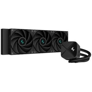 DeepCool LS720S Zero Dark Processor Alles-in-één vloeistofkoeler 12 cm Zwart 1 stuk(s)