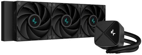 DeepCool LS720S Zero Dark Processor Alles-in-één vloeistofkoeler 12 cm Zwart 1 stuk(s)