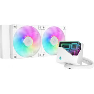 DeepCool LT240 ARGB White - Vloeistof-koelsysteem processor