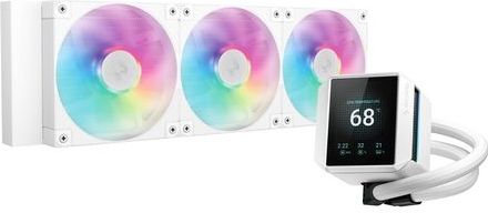 DeepCool - MYSTIQUE 360 ARGB - Waterkoeling - Wit - TFT-scherm - 640x480