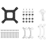 DeepCool LE360 WH V2 Processor Alles-in-één vloeistofkoeler 12 cm Wit 1 stuk(s)