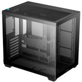 NoName - CG530 - PC-behuizing - Zwart - Tempered Glass x 2