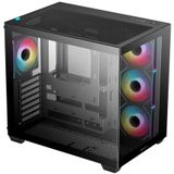 DeepCool - CG530 4F - Midi Tower Behuizing - Zwart - Gehard Glas