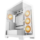 NoName - CG580 4F - PC-behuizing - Wit - Midi Tower - ARGB-ventilatoren
