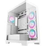 NoName - CG580 4F - PC-behuizing - Wit - Midi Tower - ARGB-ventilatoren