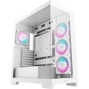 NoName - CG580 4F - PC-behuizing - Wit - Midi Tower - ARGB-ventilatoren