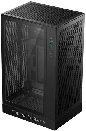 Deepcool - CH270 Digital - PC-Behuizing - Zwart - Gehard Glas