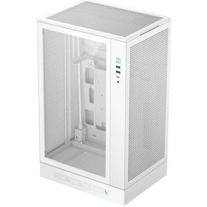 Deepcool - CH270 Digital - PC-behuizing - Wit - Gehard Glas