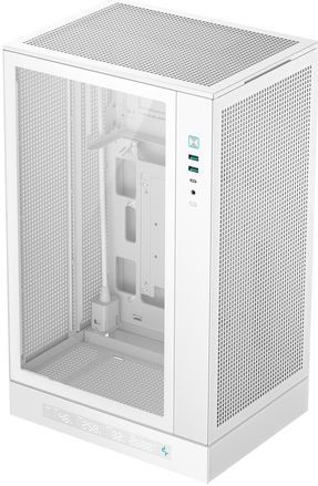 Deepcool - CH270 Digital - PC-behuizing - Wit - Gehard Glas