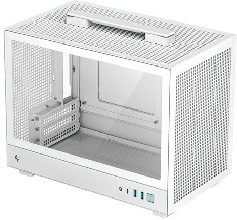 Deepcool - CH160 - PC-behuizing - Wit - Gehard Glas