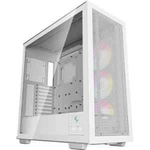 DeepCool MORPHEUS tower behuizing 4x USB-A | 1x USB-C | RGB | Tempered Glass