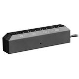 FH-04 - Ventilator Hub - Zwart - Compatibel met 3-pins en 4-pins