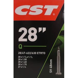 CST Binnenband 28 inch - Presta ventiel 48 mm - ETRTO 28/47-622-630 - Rubberen constructie