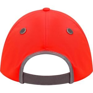 Bump 5 panels Cap - One Size, Rood