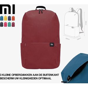 Xiaomi Rugzak Backpack Bordeaux - b225 x h340 x l130 mm