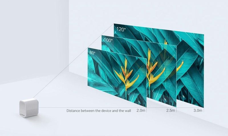 Xiaomi Mi Smart - Full HD Smart Mini Beamer - Android TV 9.0 - Ingebouwde Chromecast - HDMI-USB