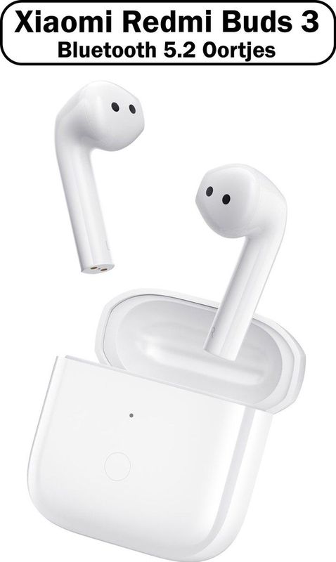 Xiaomi - Redmi Buds 3 - Draadloze Oordopjes - Wit - Bluetooth 5.2