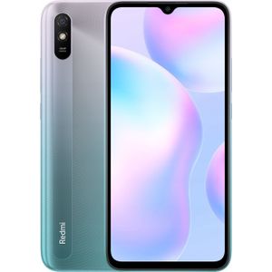 Xiaomi Redmi 9A (32 GB, ijsblauw, 6.53", Dubbele SIM, 13 Mpx, 4G), Smartphone, Blauw