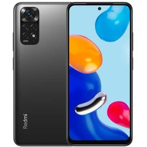 Xiaomi Redmi Note 11 Smartphone, 6,43 inch FHD + DotDisplay, 90 Hz FHD+ AMOLED DotDisplay, 50MP al Quad camera, 5000 mAh (type) accu, dual-SIM 4G 64GB Graphite Grey [Global Version]