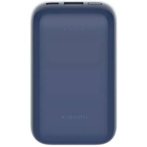 Xiaomi | Pocket Edition Pro | Power Bank | 10000 mAh | 1 x USB-C, 1 x USB A | blauw