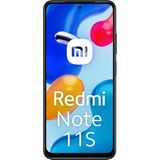 Xiaomi Redmi Note 11S 5G Smartphone, MTK Dimensity 810, 33 W Pro Fast Charging, 50 MP AI drievoudige camera, NFC, 4 + 64, middernachtzwart (versie)
