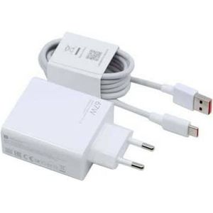 Xiaomi oplader Travel Charger Combo szybka lader netwerk USB-A 67W wit