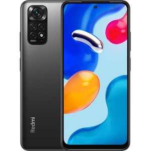 Xiaomi Redmi Note 11 (128 GB, Grafietgrijs, Grijs, 6.43", Dubbele SIM, 4G), Smartphone, Grijs
