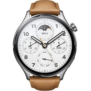 Xiaomi - Watch S1 Pro - Smartwatch - Silver - AMOLED Display 1,47 Zoll - 100+ Fitnessmodus - GPS