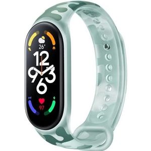 Armband voor Xiaomi Smart Band 7 kaki groen, Kaki groen, 160-224 mm