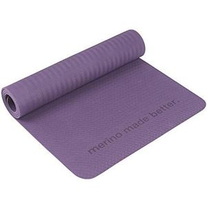 super.natural Yogamat, 173 x 6 x 0,6 cm, YOGA MATT, kleur: lila