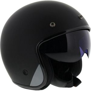 LS2 OF601 Bob Solid Matt Black Jet Helmet XS - Maat XS - Helm