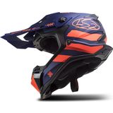 LS2 - MX700 Subverter - Crosshelm - Blauw Fluo Oranje