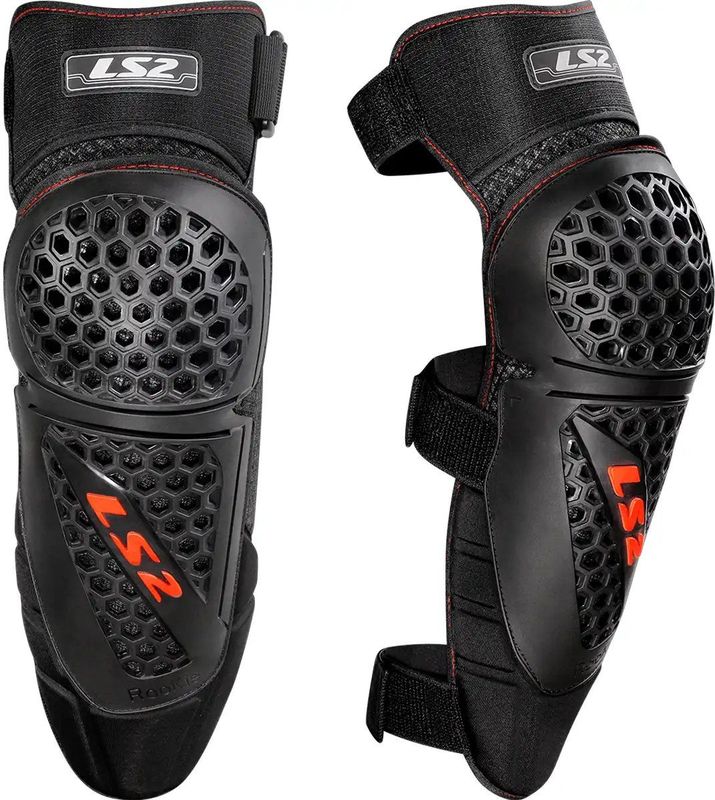LS2 knie protectie "rookie knee protector rookie black gr. s-l
