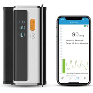 BP2 - Bovenarm Bloeddrukmeter - Met EKG - Bluetooth Sync - 3 BP-metingen - Voor Thuisgebruik