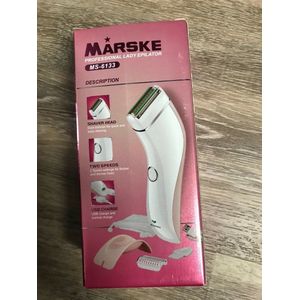 Marske MS-6133 Dames Elektrisch Scheerapparaat Draadloze Professionele Dame Epilator