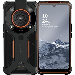 AGM Glory SE - Outdoor Smartphone - FHD+ Display 6,53 inch - 6200 mAh Batterij - IP68/IP69K Waterdicht
