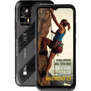 AGM - H6 LITE - Smartphone - Zwart - 8GB RAM - 128GB ROM - Android 13