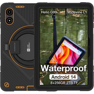 Bea-Fon P2 Active Rugged - Tablet - Grijs - 10,95 inch - 256 GB - 4G