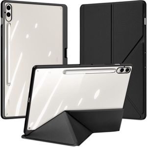 Samsung Galaxy Tab S10 Ultra/S9 Ultra/S8 Ultra Dux Ducis Magi Abnehmbare 2-in-1-Folientasche - Schwarz