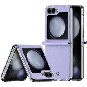 Dux Ducis - Bril Hoesje - Samsung Galaxy Z Flip 6 - Paars - Hard Plastic