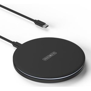 Duzzona Draadloze Oplader 15W Fast Charge met USB-C Kabel 1M Zwart