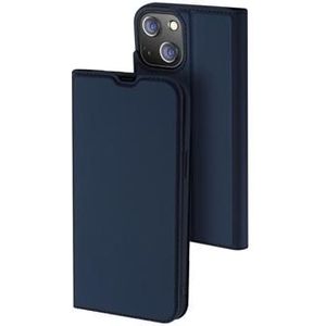 Dux Ducis Skin Pro Series Apple iPhone 14 Hoesje Portemonnee Blauw