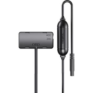 DDpai Hardwire-kit voor OBD-poort (WiFi, Ingebouwd display), Dashcams, Zwart