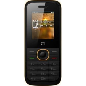 ZTE mobiele telefoon R528 Dual SIM zwart-geel